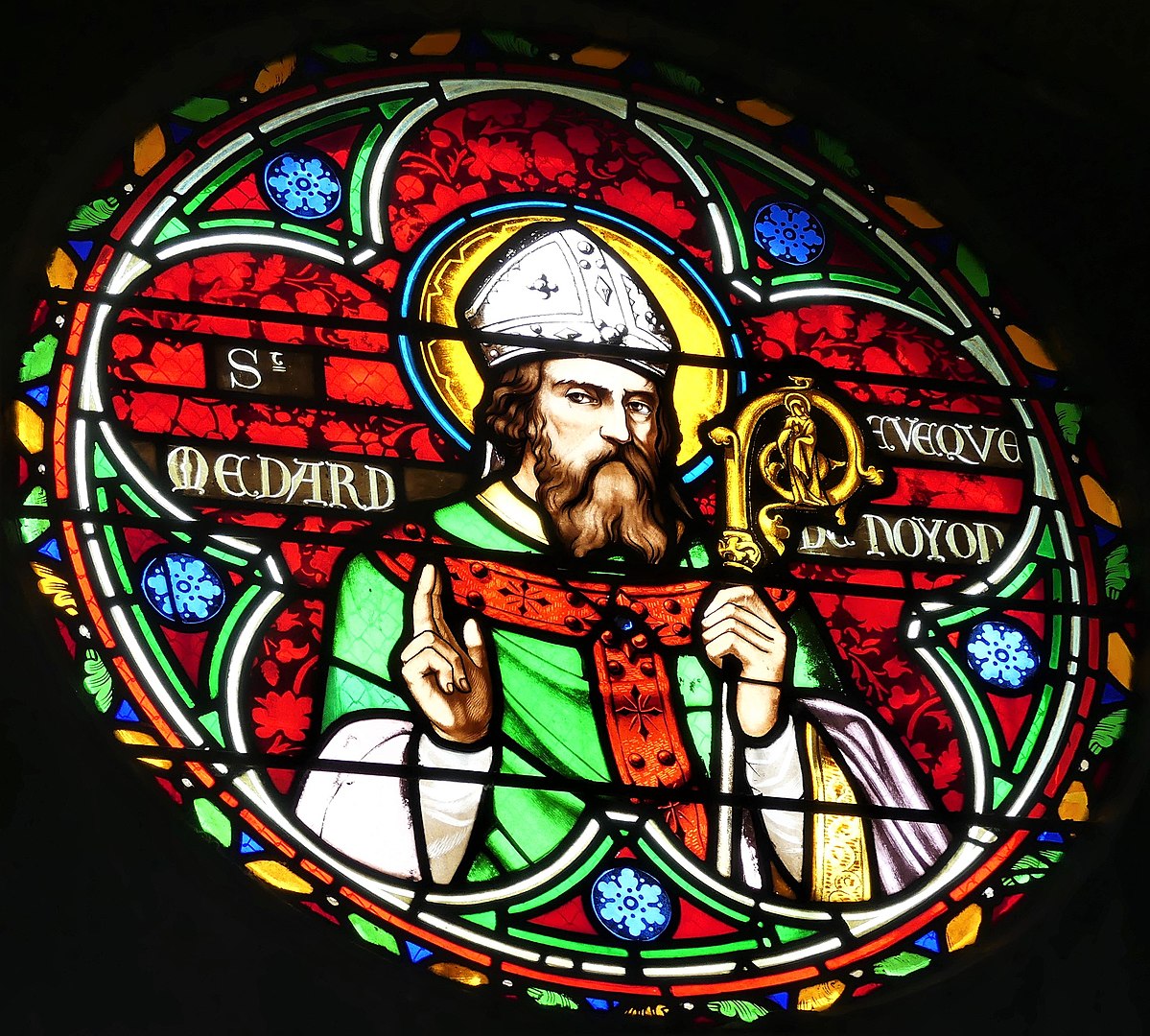 1199px Saint Merd la Breuille église vitrail 11