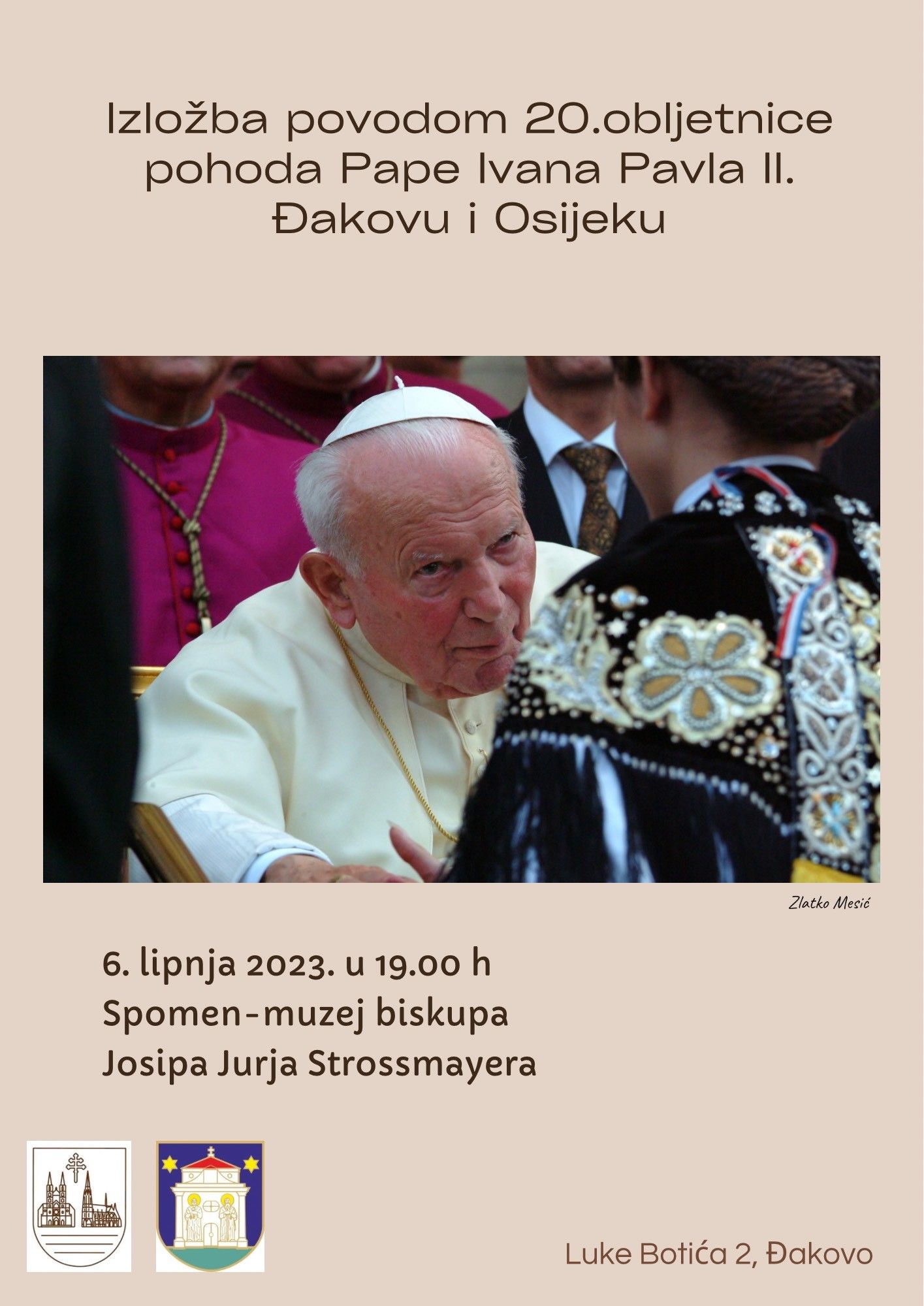 Plakat 2 002 papa u Đakovu
