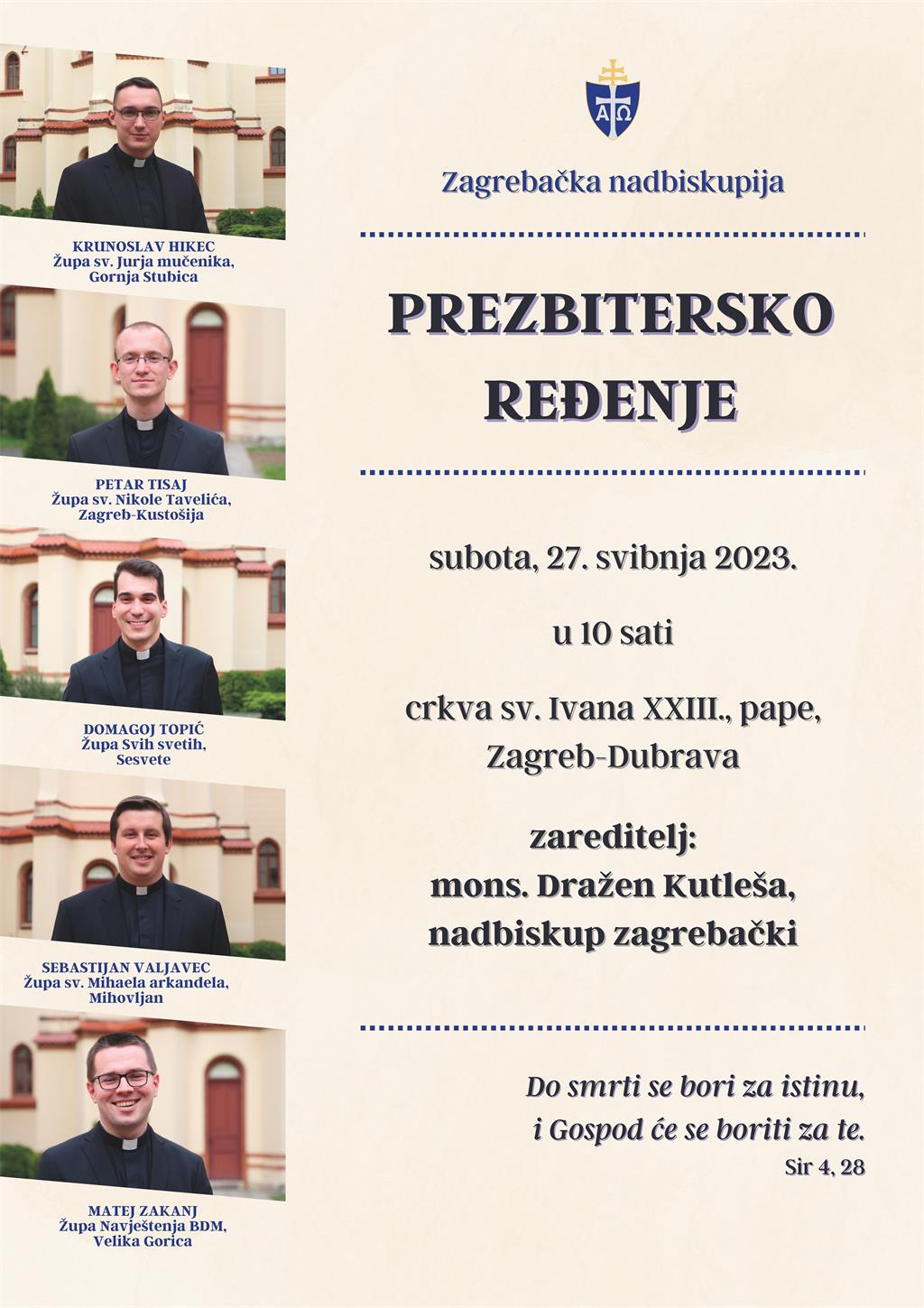 Prezbitersko ređenje 2023