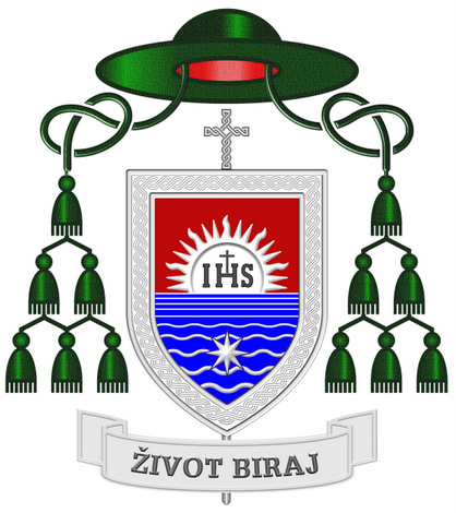 Biskupski grb mons Pozaic