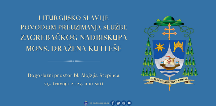 Najava liturgijsko slavlje Dražen Kutleša