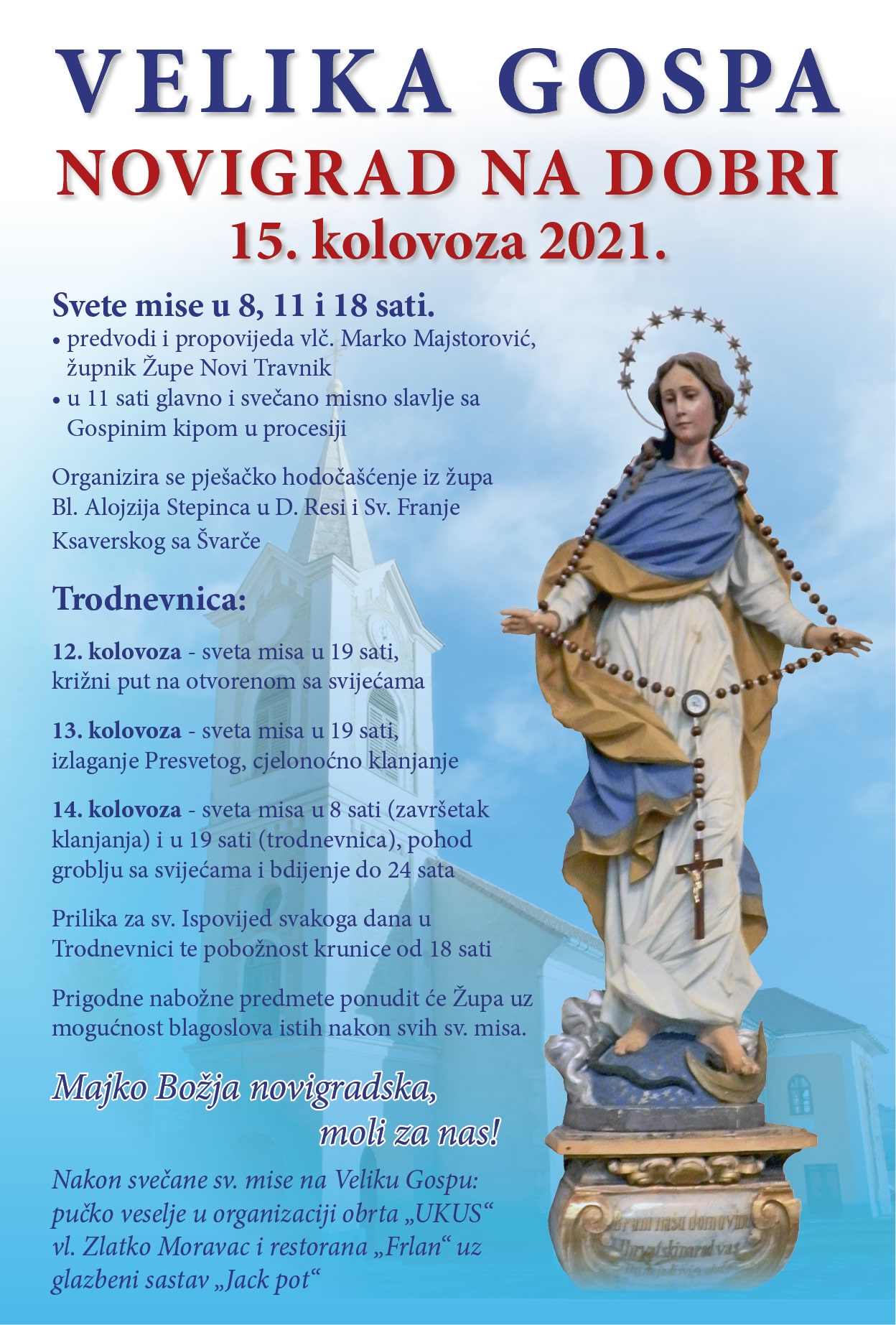 Novigrad plakat Gospa 2021 min compress