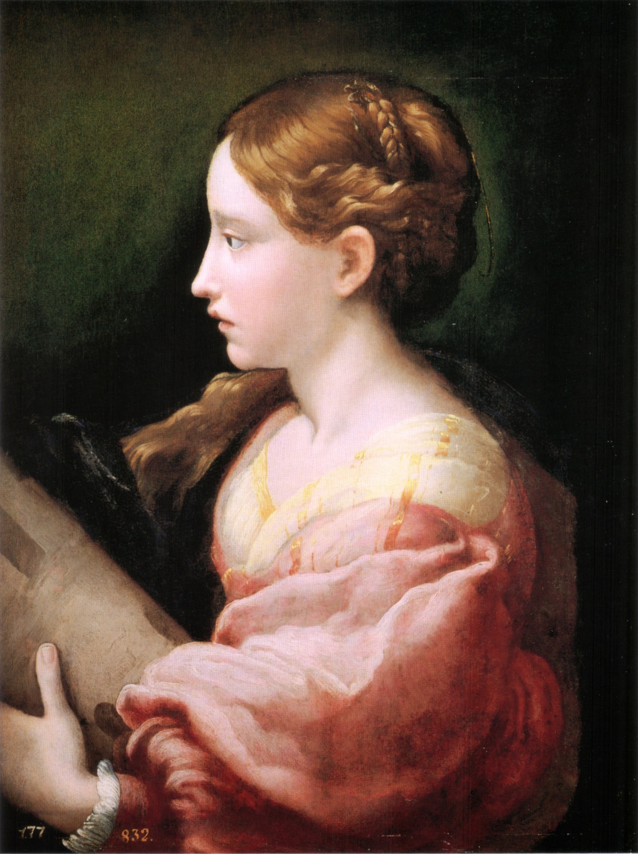 Parmigianino Saint Barbara c. 1522