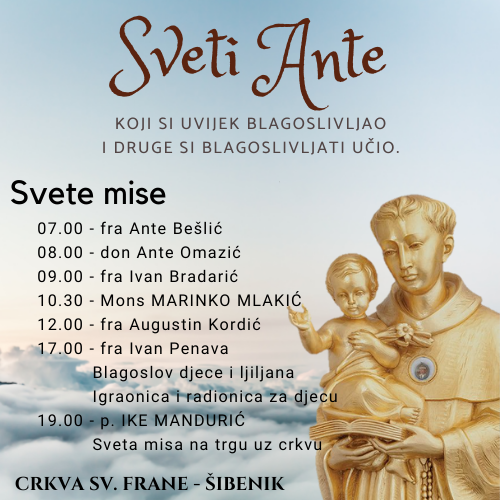 Sveti Ante mise