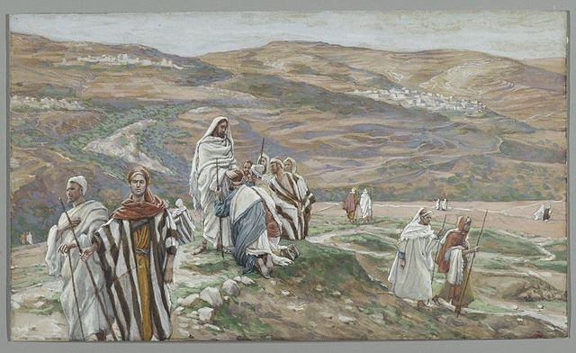 640px Brooklyn Museum He Sent them out Two by Two Il les envoya deux à deux James Tissot overall