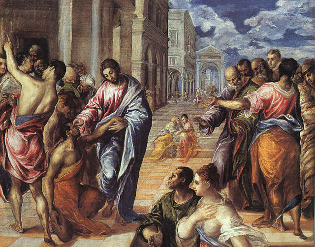640px El Greco Christ Healing the Blind WGA10420