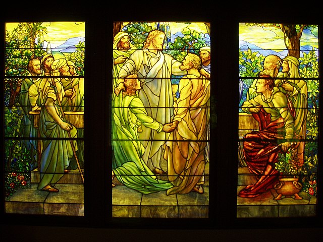 Christ and the Apostles Tiffany Glass Decorating Company c. 1890
