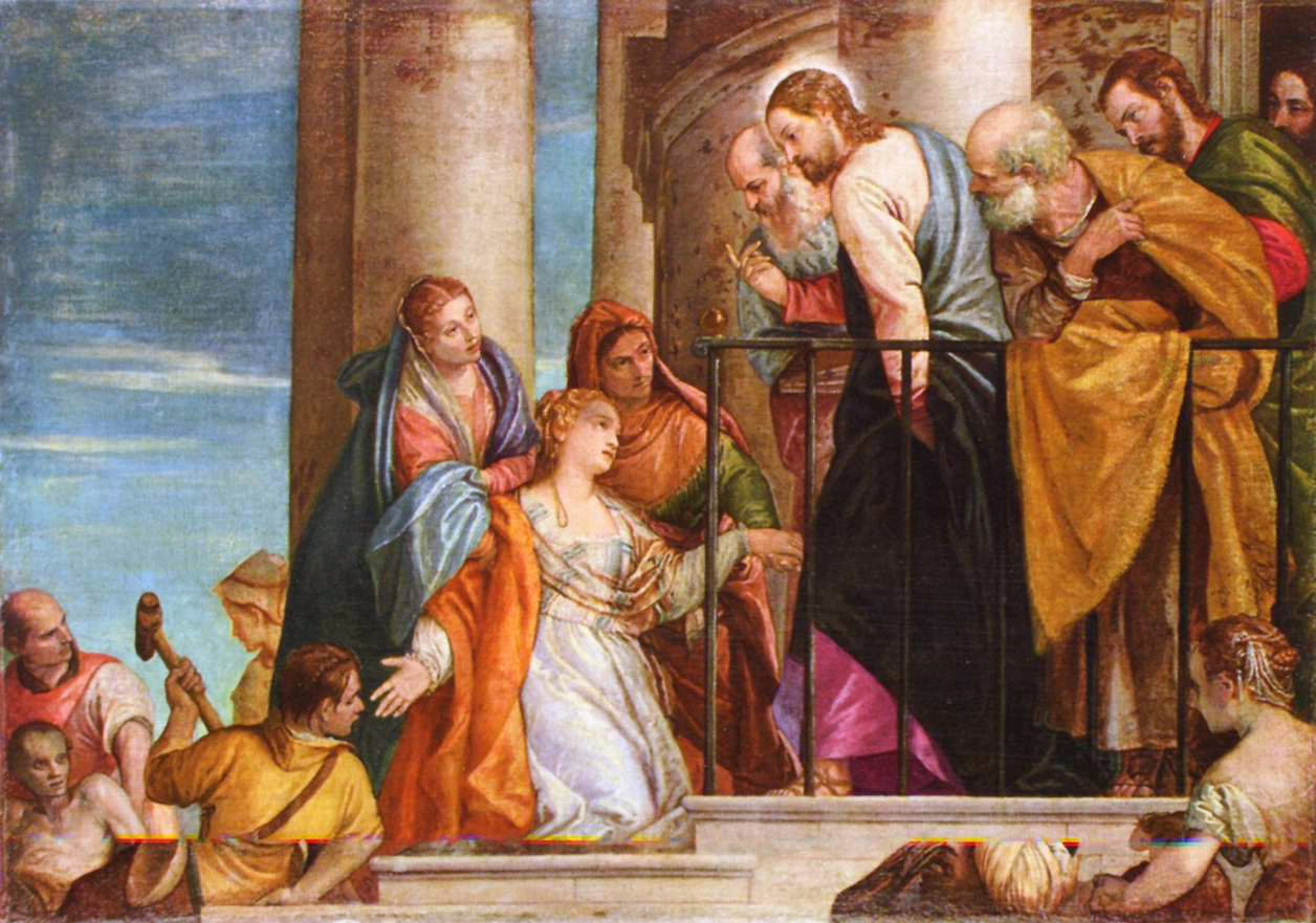Paolo Veronese Erweckung des Jünglings zu Nain 1560er KHM