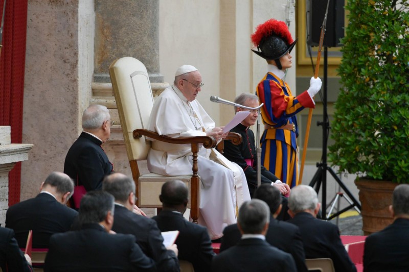 papa Franjo audijencija i straza