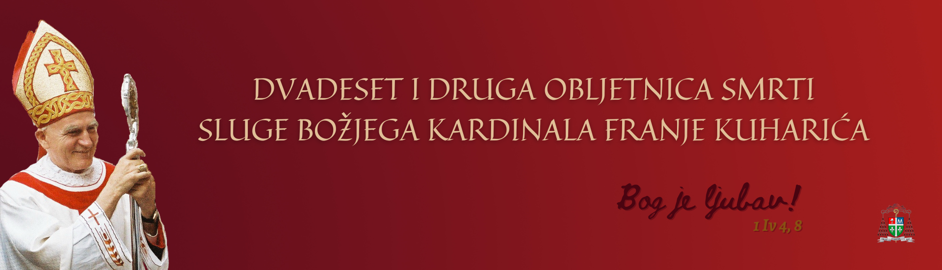 22. obljetnica smrti kardinala Kuharića slider