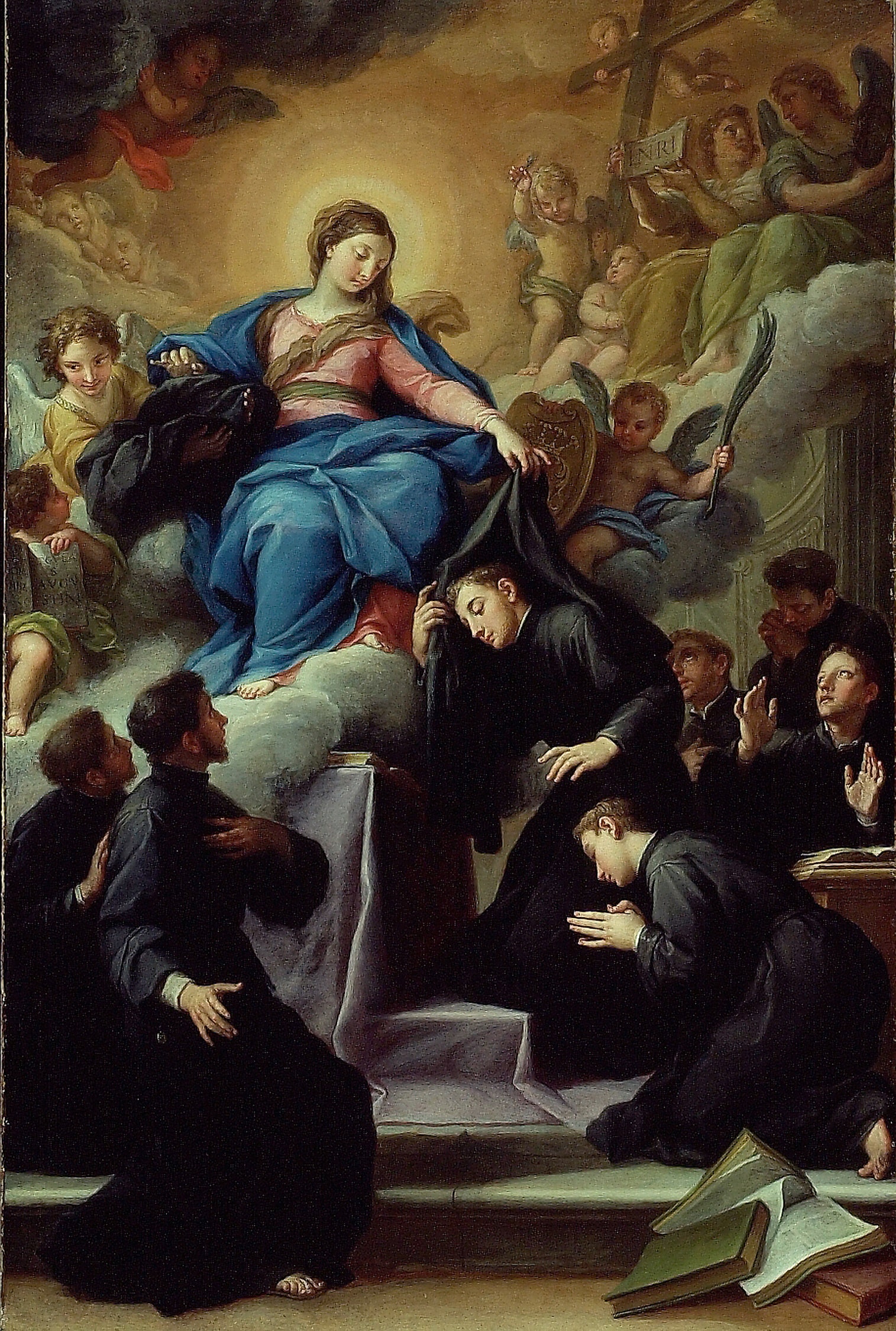 Agostino Masucci The Madonna with the Seven Founders of the Servite Order 1977.485 Art Institute of Chicago min
